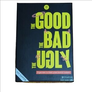 ​🌞BOGO🌞 The Good The Bad The Ugly Party Card Game NWOT Open Box